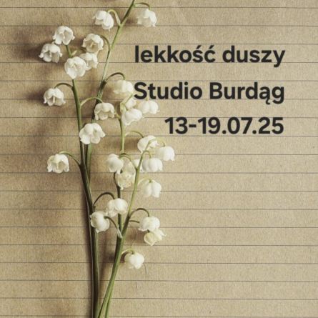 zaliczka WARSZTAT: Lekkość Duszy 13-19 lipiec Mazury