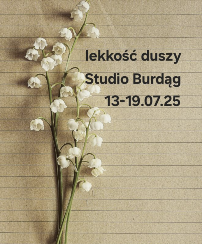 zaliczka WARSZTAT: Lekkość Duszy 13-19 lipiec Mazury
